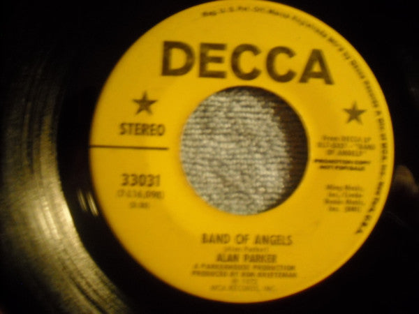 Alan Parker (6) : Band Of Angels (7", Single, Promo)