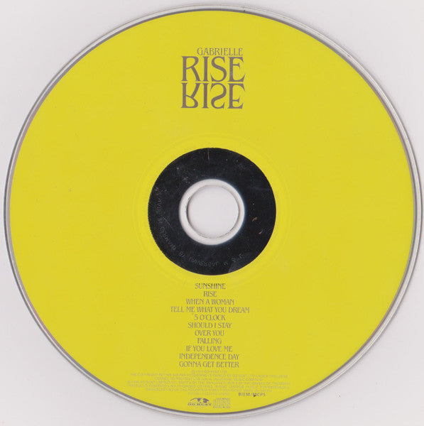 Gabrielle : Rise (CD, Album, M&L)