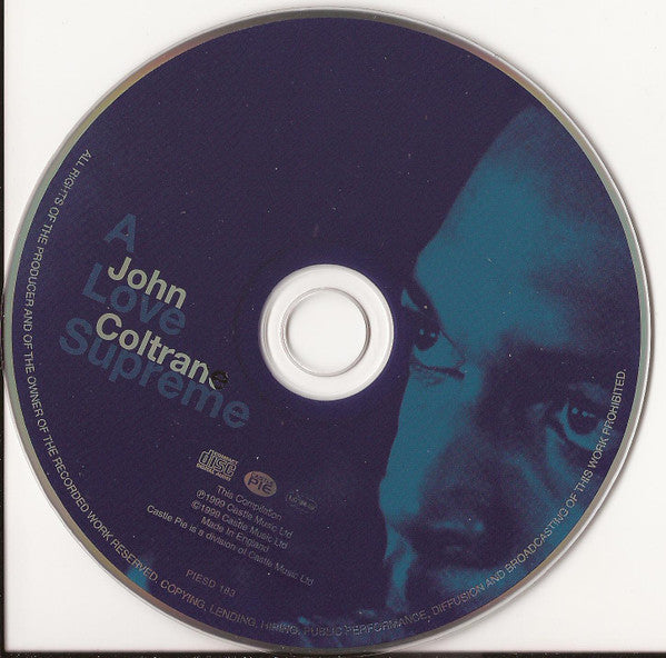 John Coltrane : A Love Supreme (CD, Album, RE)