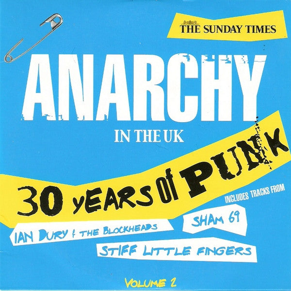 Various : Anarchy In The UK - 30 Years Of Punk - Volume 2 (CD, Comp, Promo)