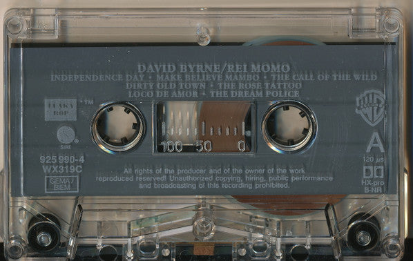David Byrne : Rei Momo (Cass, Album)