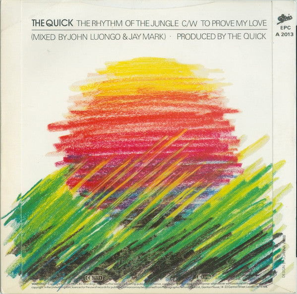 The Quick : The Rhythm Of The Jungle (7", Single)