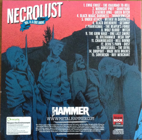 Various : Necrolust Vol 4: A Cult Above (CD, Comp)