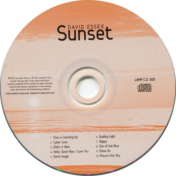 David Essex : Sunset (CD, Album)
