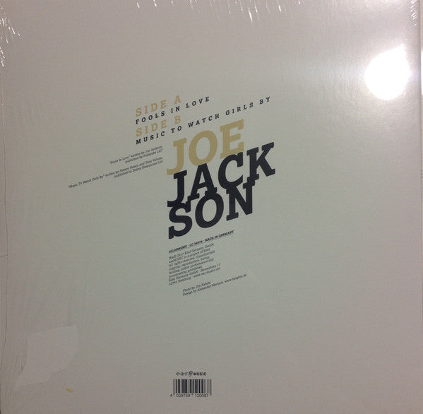 Joe Jackson : Fools In Love / Music To Watch Girls By (10", RSD, Whi)