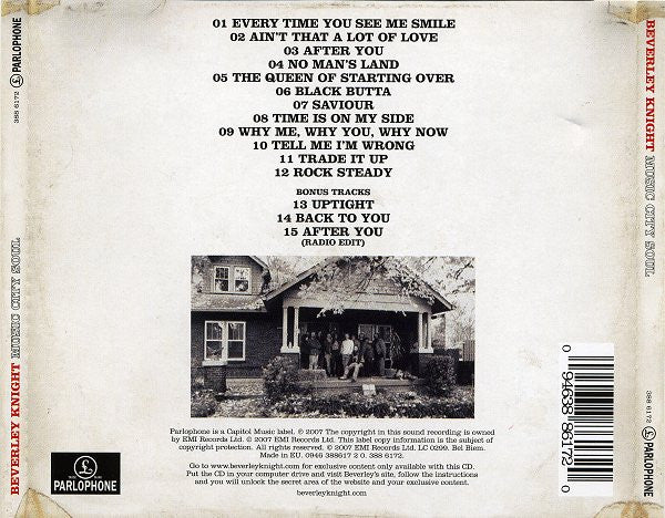 Beverley Knight : Music City Soul (CD, Album)