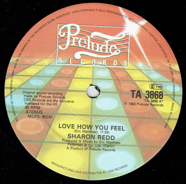 Sharon Redd - Love How You Feel (12) (Very Good (VG)) - DaddyPop