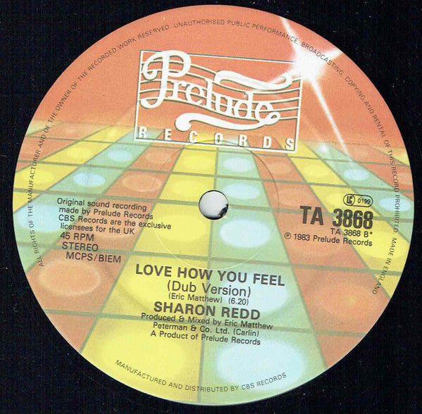 Sharon Redd - Love How You Feel (12) (Very Good (VG)) - DaddyPop