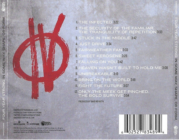 Four Year Strong : In Some Way, Shape, Or Form (CD, Album)
