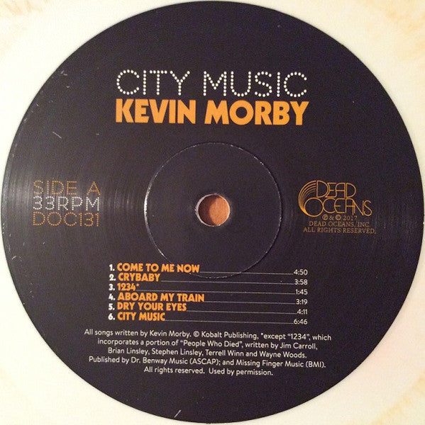 Kevin Morby : City Music (LP, Album, Club, Whi)
