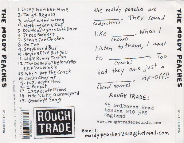 The Moldy Peaches : The Moldy Peaches (CD, Album)