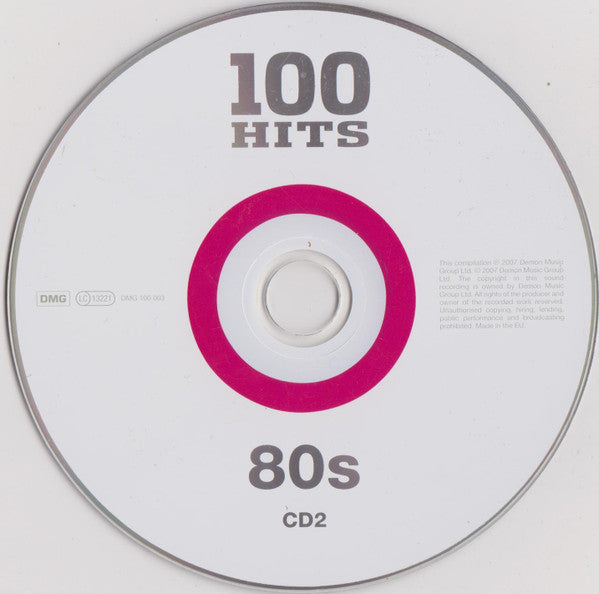Various : 100 Hits 80s (100 Classic Tracks Of The Decade) (5xCD, Comp, VDC)