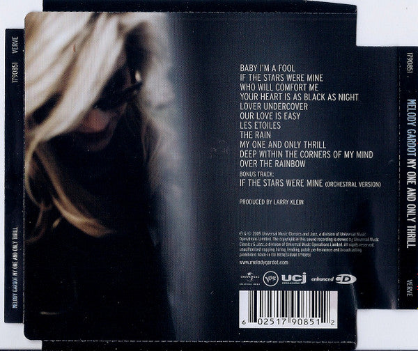 Melody Gardot : My One And Only Thrill (CD, Album, Enh, Sup)