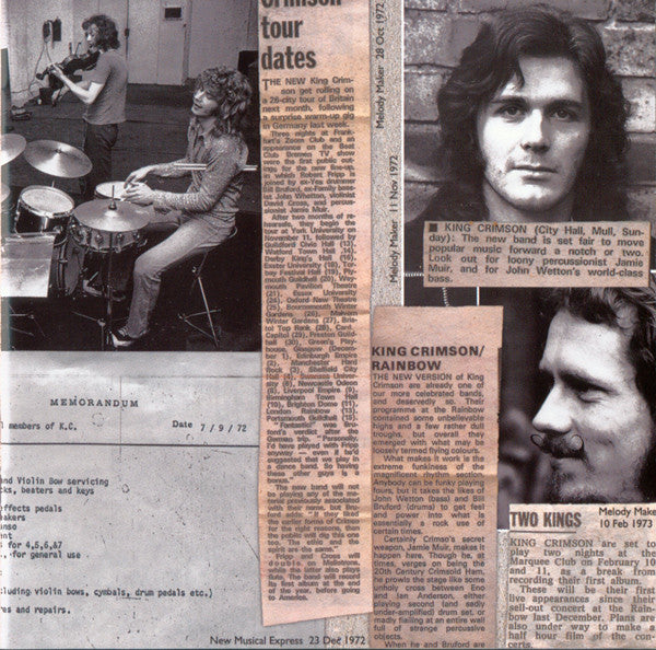 King Crimson : Larks' Tongues In Aspic (HDCD, Album, RE, RM)