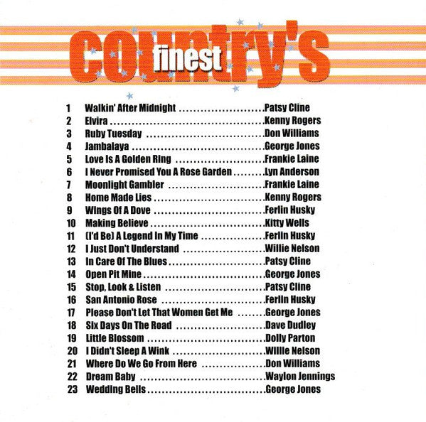 Various : Country's Finest (CD, Album, Comp)