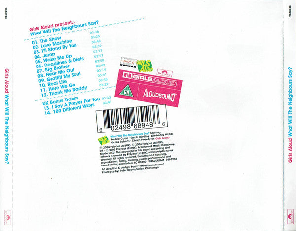 Girls Aloud : What Will The Neighbours Say? (CD, Album, RP, EDC)