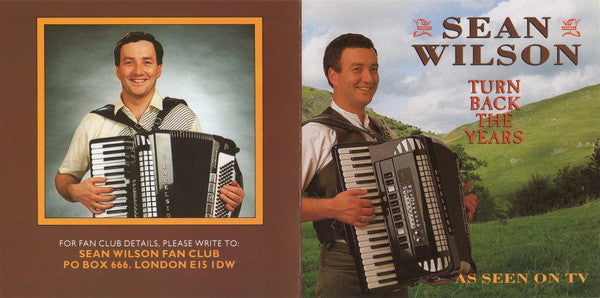 Sean Wilson : Turn Back The Years (CD, Album)