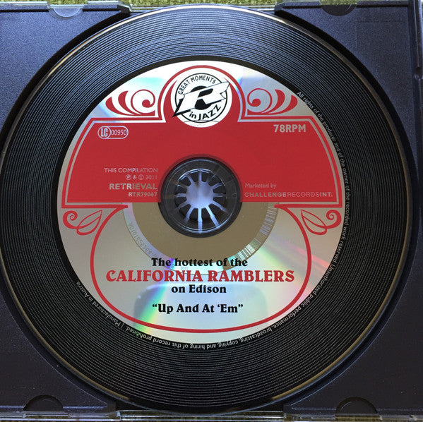 California Ramblers : The Hottest Of The California Ramblers On Edison (CD, Comp)