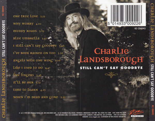 Charlie Landsborough : Still Can't Say Goodbye (CD, Album)