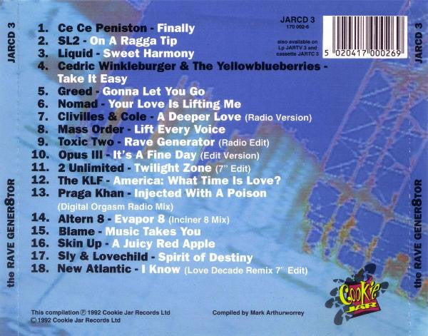 Various : The Rave Gener8tor (CD, Comp)