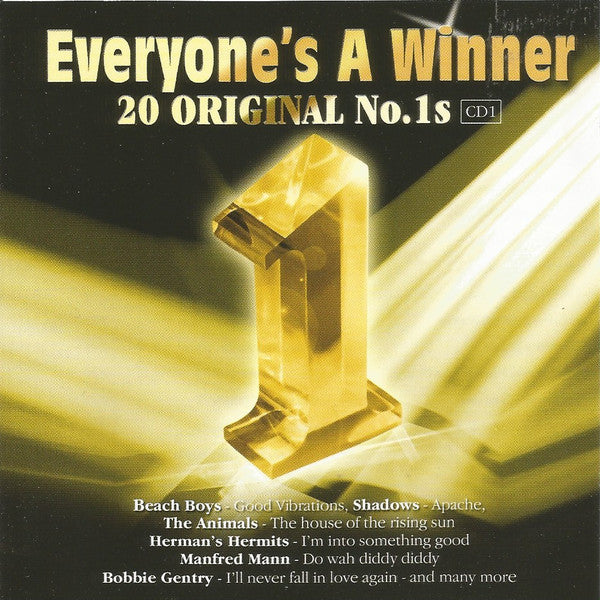 Various : Everyone's A Winner - 20 Original Hits No.1s (CD, Album, Comp)