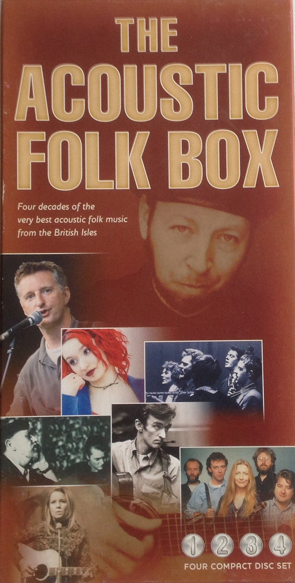 Various : The Acoustic Folk Box (4xCD, Comp)