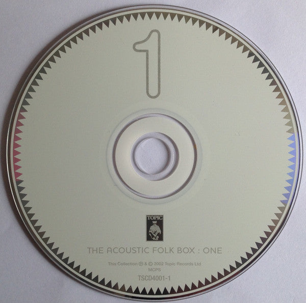 Various : The Acoustic Folk Box (4xCD, Comp)