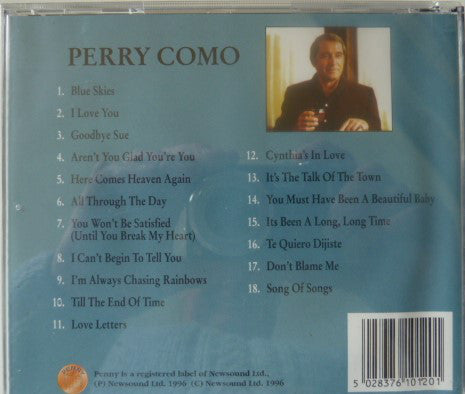 Perry Como - Portrait Of Perry Como (CD) (Very Good Plus (VG)) - DaddyPop