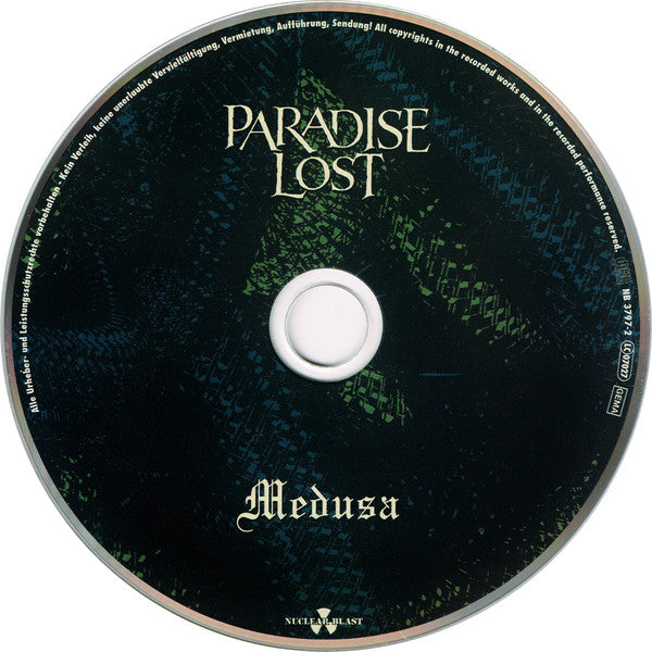Paradise Lost : Medusa (CD, Album)