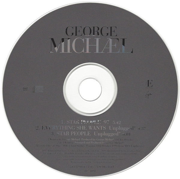 George Michael : Star People '97 (CD, Single, Dig)