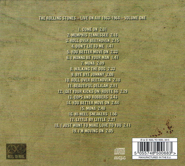 The Rolling Stones : Live On Air 1963-1964 - Volume One (CD, Unofficial, Dig)