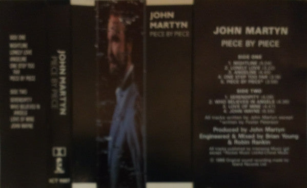 John Martyn - Piece By Piece (Cassette) (Very Good Plus (VG)) - DaddyPop