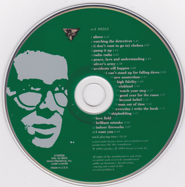 Elvis Costello & The Attractions : The Very Best Of Elvis Costello And The Attractions (CD, Comp, Club, RP)