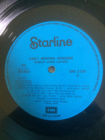 Barclay James Harvest : Early Morning Onwards (LP, Comp)