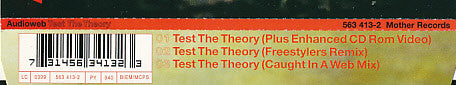 Audioweb - Test The Theory (CD) (Near Mint (NM Or M-)) - DaddyPop