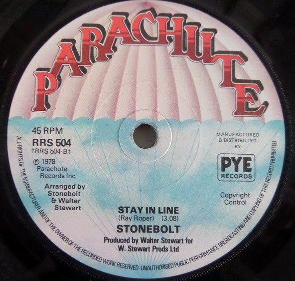 Stonebolt : I Will Still Love You (7", Single, Promo)