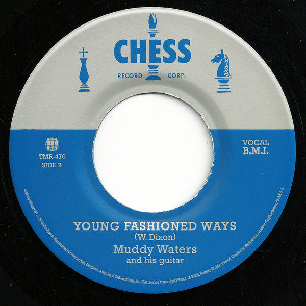 Muddy Waters : Manish Boy (7", Single, RE)