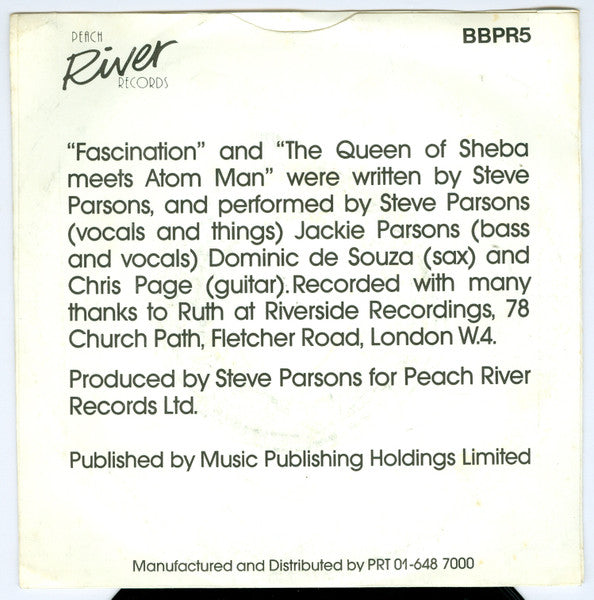 Red Sox : Fascination (7", Single)