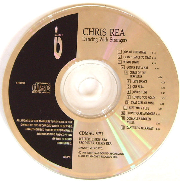 Chris Rea : Dancing With Strangers (CD, Album)