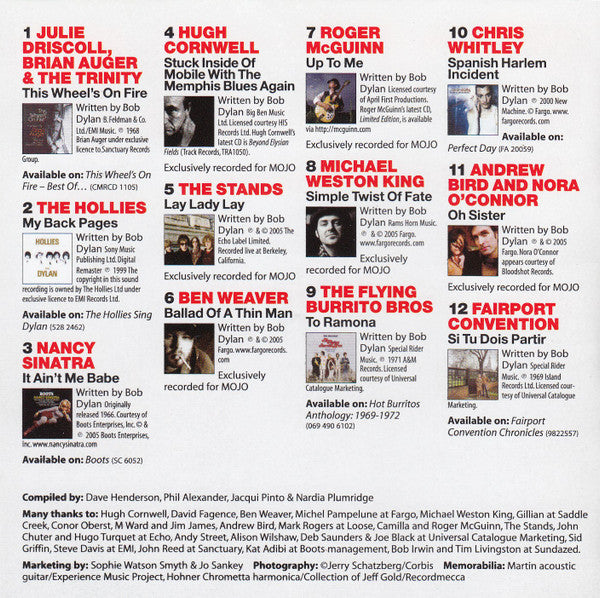 Various : Dylan Covered (CD, Comp)