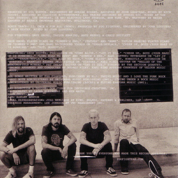 Foo Fighters : Echoes, Silence, Patience & Grace (CD, Album)