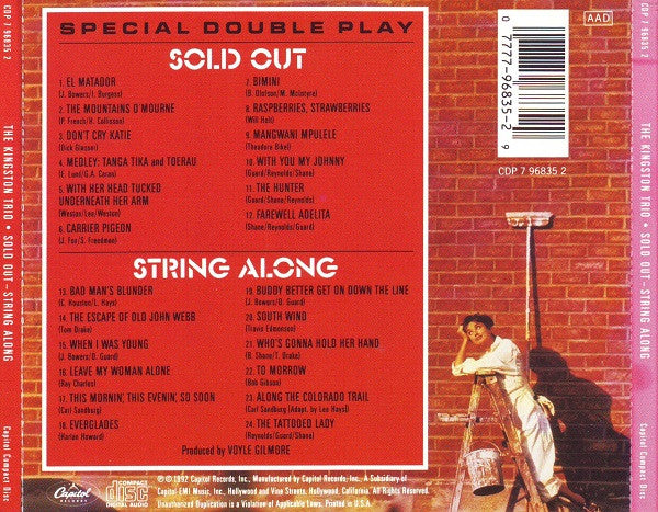 Kingston Trio : Sold Out / String Along (CD, Comp)