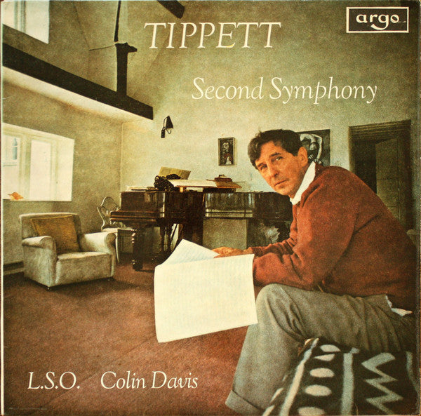 Sir Michael Tippett - London Symphony Orchestra, Sir Colin Davis : Second Symphony (LP, RE)