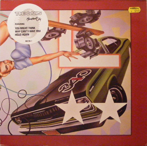 The Cars : Heartbeat City (LP, Album)
