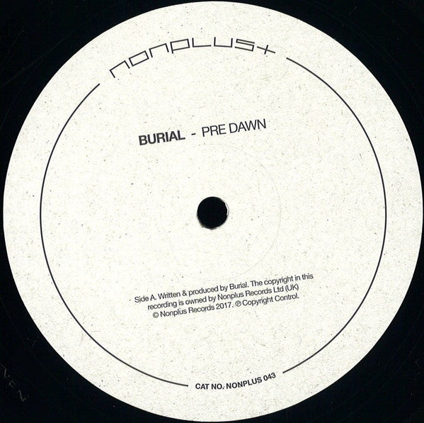 Burial - Pre Dawn Indoors (12) (Mint (M)) - DaddyPop