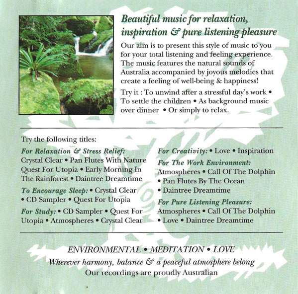 Ken Davis (5) : Daintree Dreamtime (CD, Album)