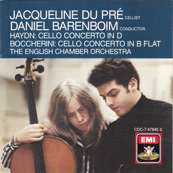 Jacqueline Du Pré, Daniel Barenboim, Joseph Haydn, Luigi Boccherini, English Chamber Orchestra : Cello Concerto in D / Cello Concerto in B Flat (CD, Comp, RM)