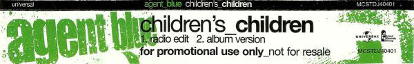 Agent Blue - Childrens Children (CD) (Very Good Plus (VG)) - DaddyPop