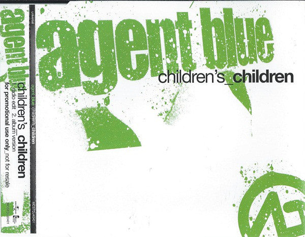 Agent Blue - Childrens Children (CD) (Very Good Plus (VG)) - DaddyPop