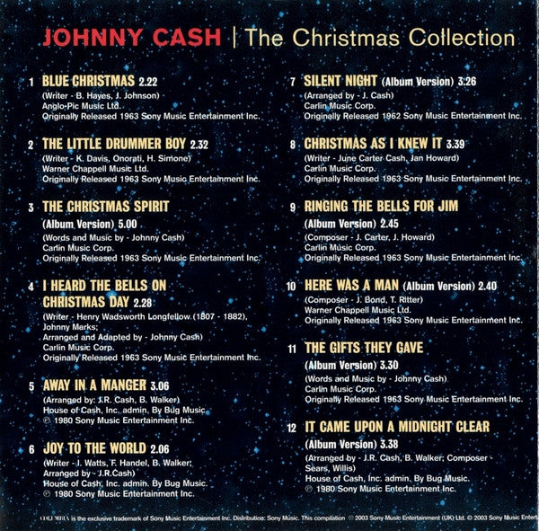 Johnny Cash : The Christmas Collection (CD, Comp)